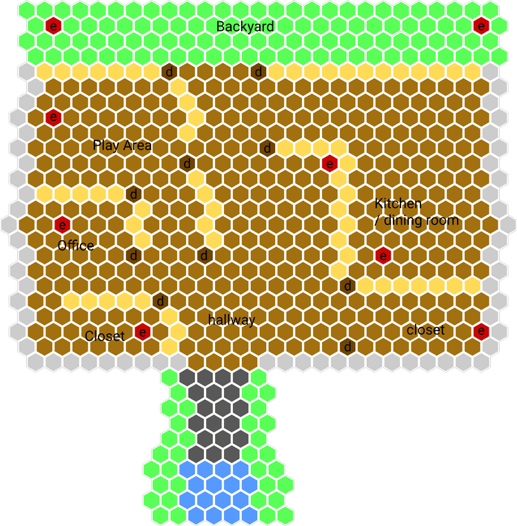 Phasmophobia boardgame map